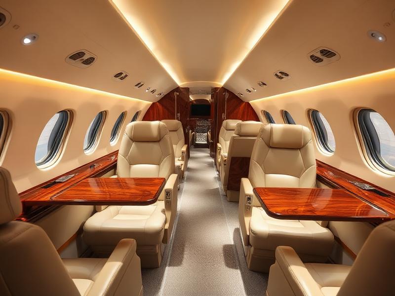Heavy Jet interior or exterior
