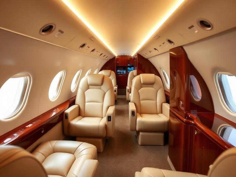 Midsize Jet interior or exterior