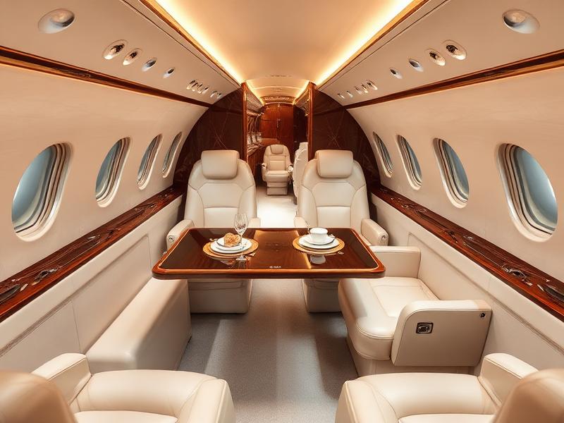 Super Midsize Jet interior or exterior